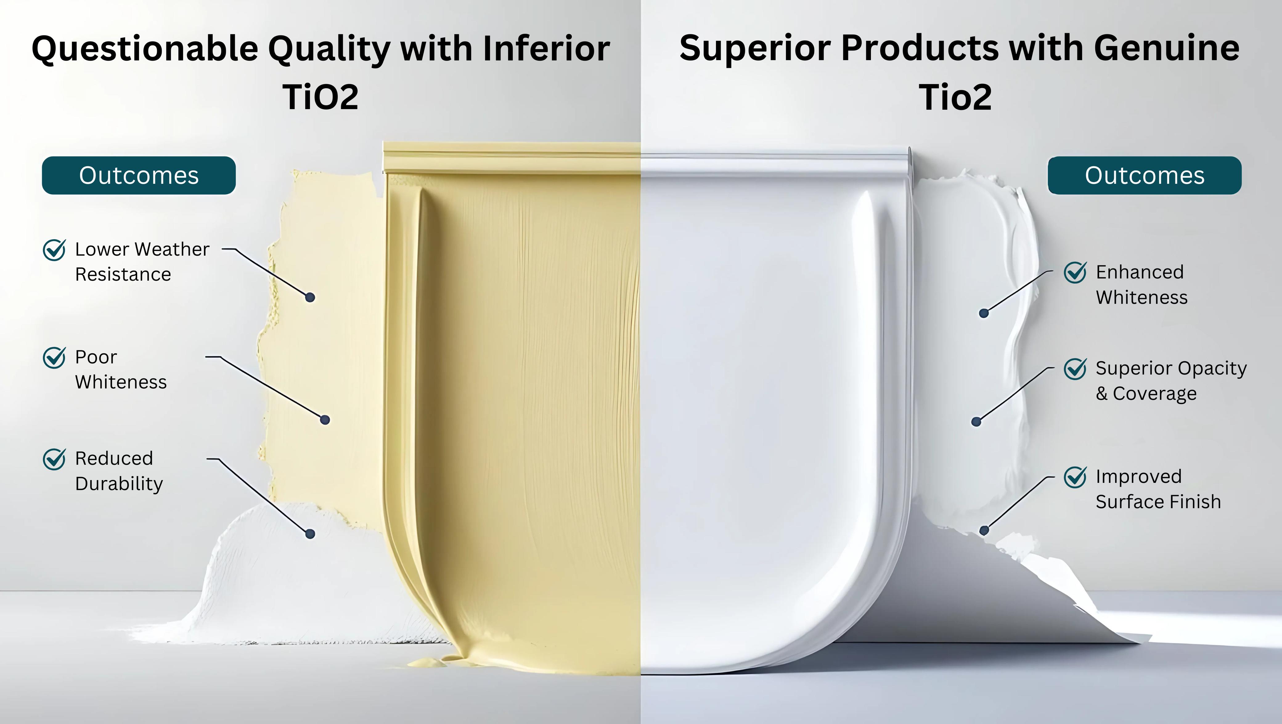 High-purity Titanium Dioxide samples